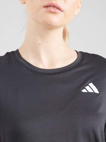 ADIDAS PERFORMANCE Funkční tričko – černá