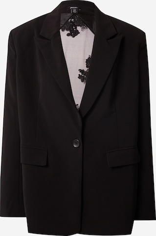 Blazer Nasty Gal en noir : devant