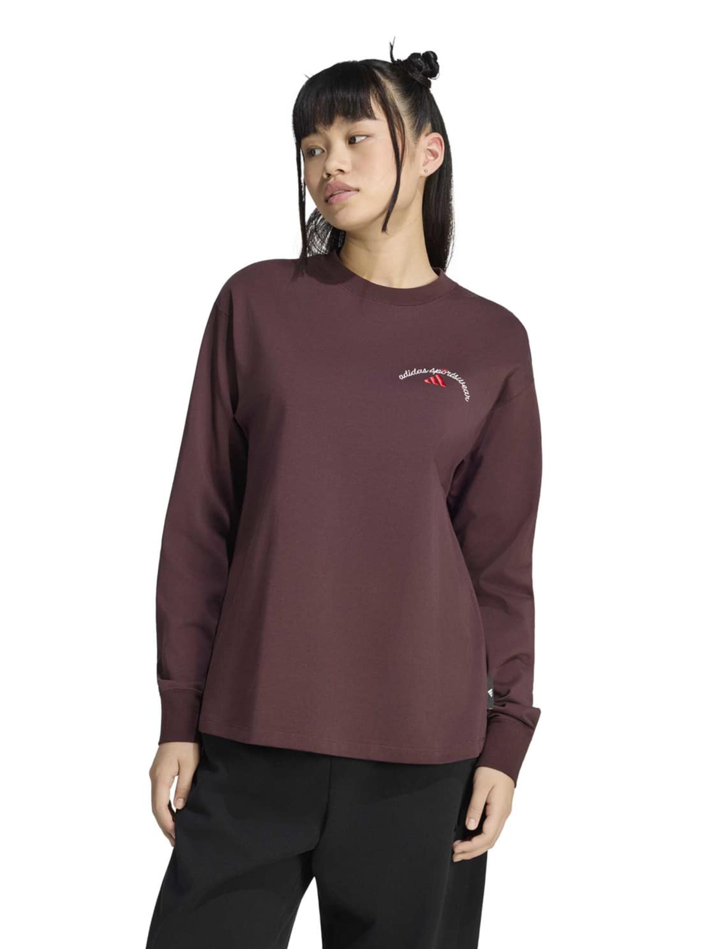 Tricou funcțional de la ADIDAS SPORTSWEAR pe maro: față