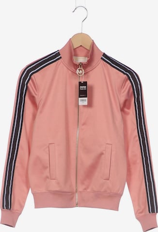 MICHAEL Michael Kors Sweatshirt & Zip-Up Hoodie in XS in Pink: front