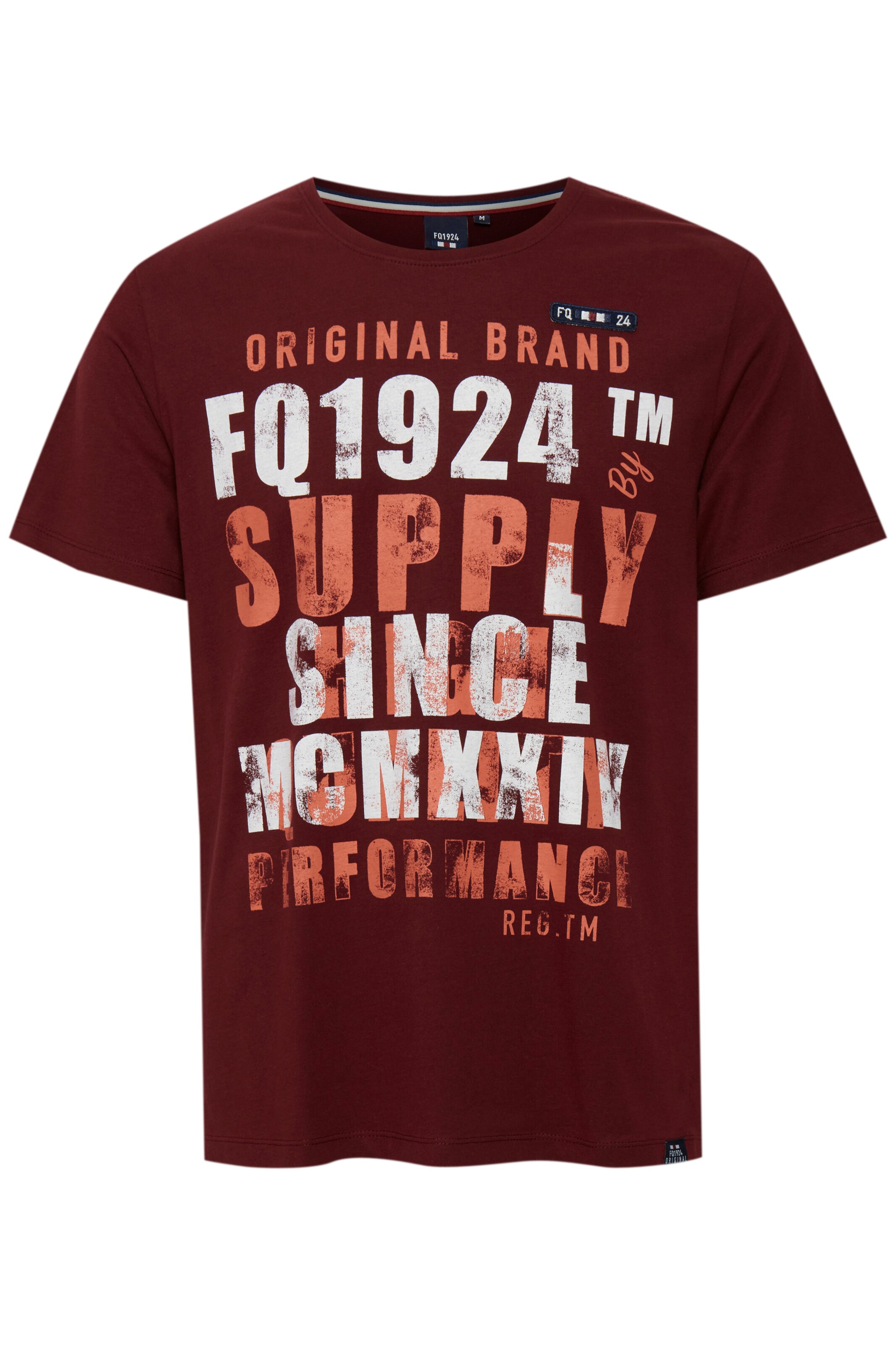 FQ1924 - Camiseta 'WERNO' en rojo: frente