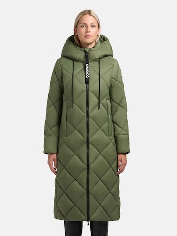 khujo Winter Coat 'Cilia' in Green: front