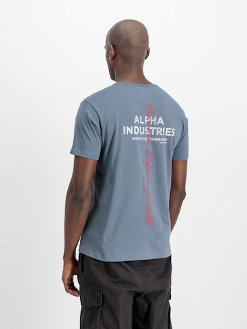 pelēks ALPHA INDUSTRIES T-Krekls
