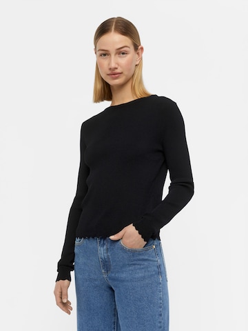 OBJECT Sweater 'Harriet' in Black: front