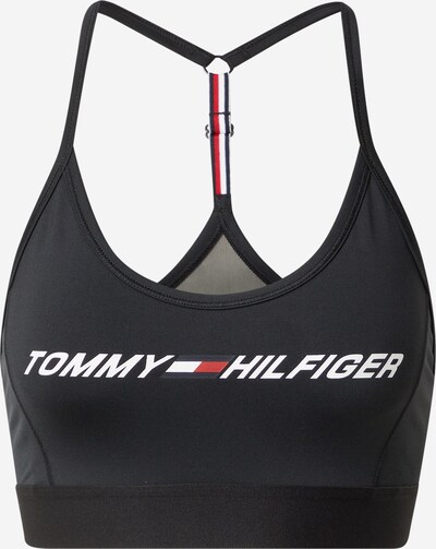 Tommy Sport Sports-BH i navy / rød / sort / hvid, Produktvisning