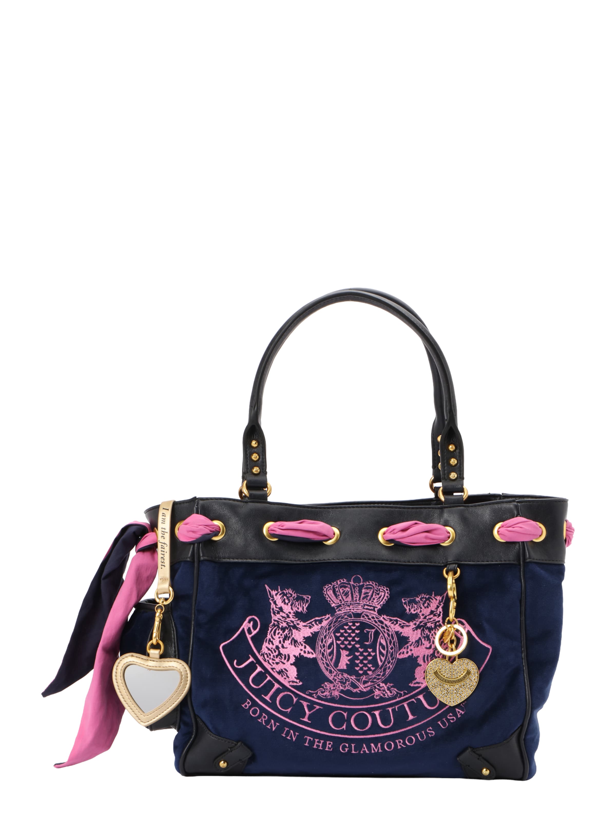 Juicy Couture Шоппер в Синий: спереди