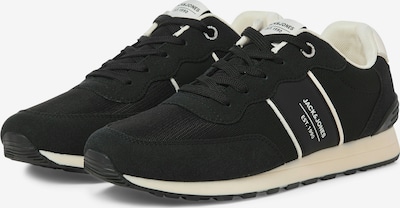 JACK & JONES Matalavartiset tennarit 'JFWMILAN' värissä antrasiitti / valkoinen, Tuotenäkymä