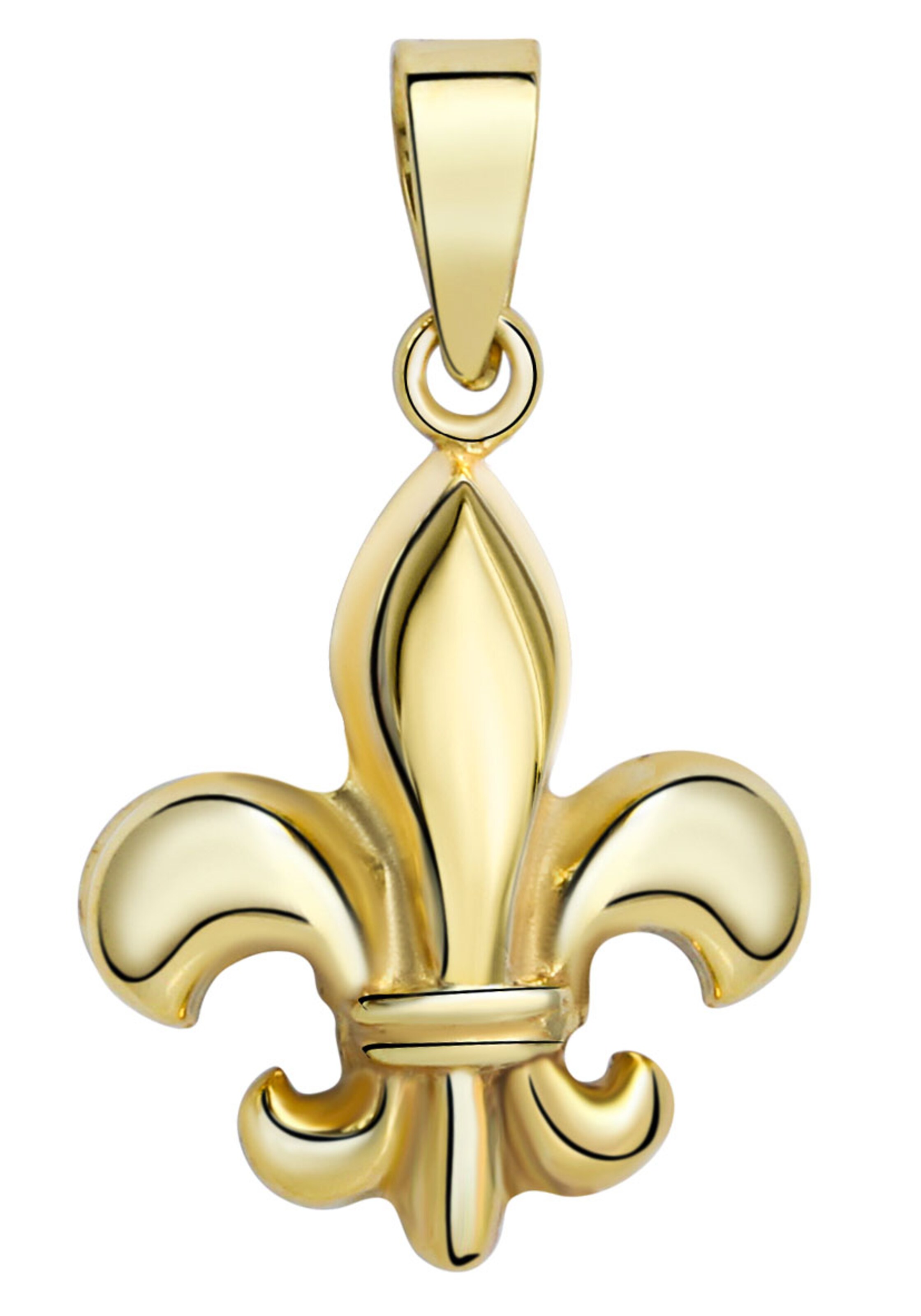 FIRETTI Anhänger in Gold: Vorderseite