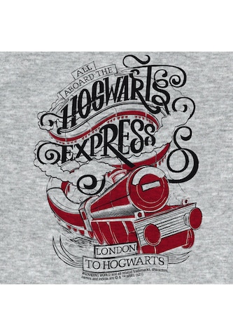 LOGOSHIRT Romper/Bodysuit 'Harry Potter - Hogwarts Express-Print' in Grey
