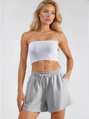 Loosefit Pantaloni di Busem in grigio