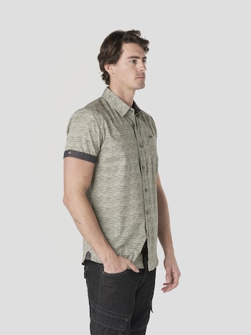 KOROSHI Regular fit Overhemd in Beige