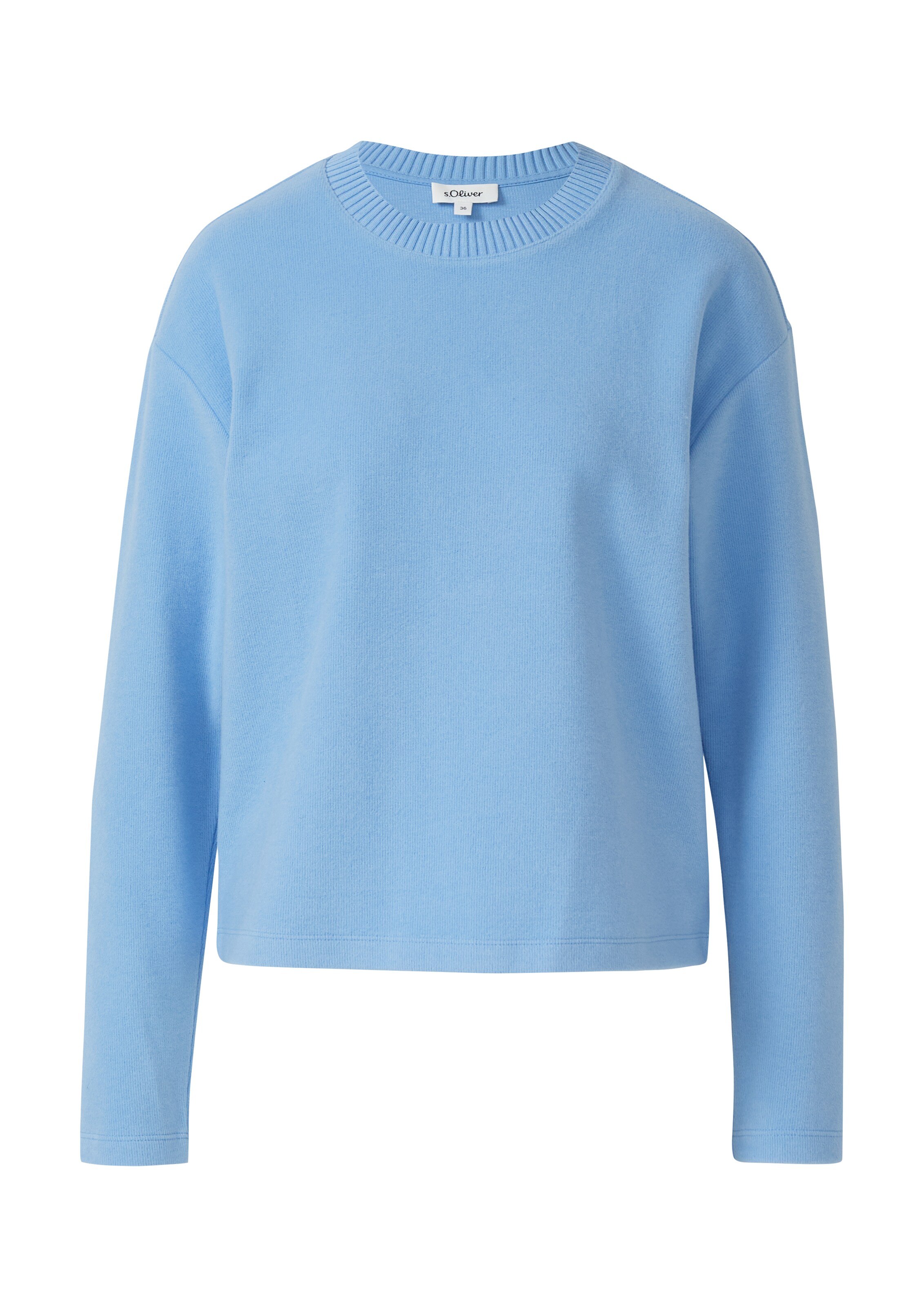 s.Oliver Sweatshirt in Blue: front