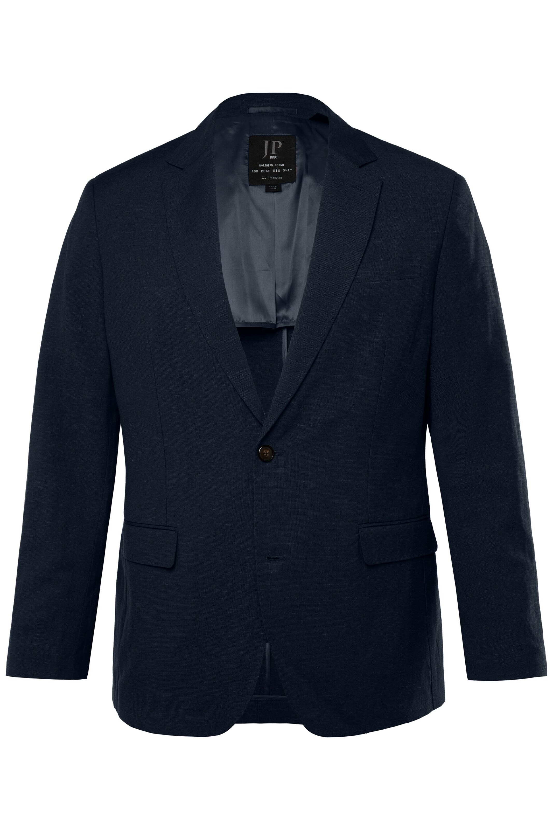 JP1880 Slim fit Colbert in Blauw: voorkant