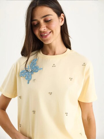 Bianco Lucci Shirt in Geel