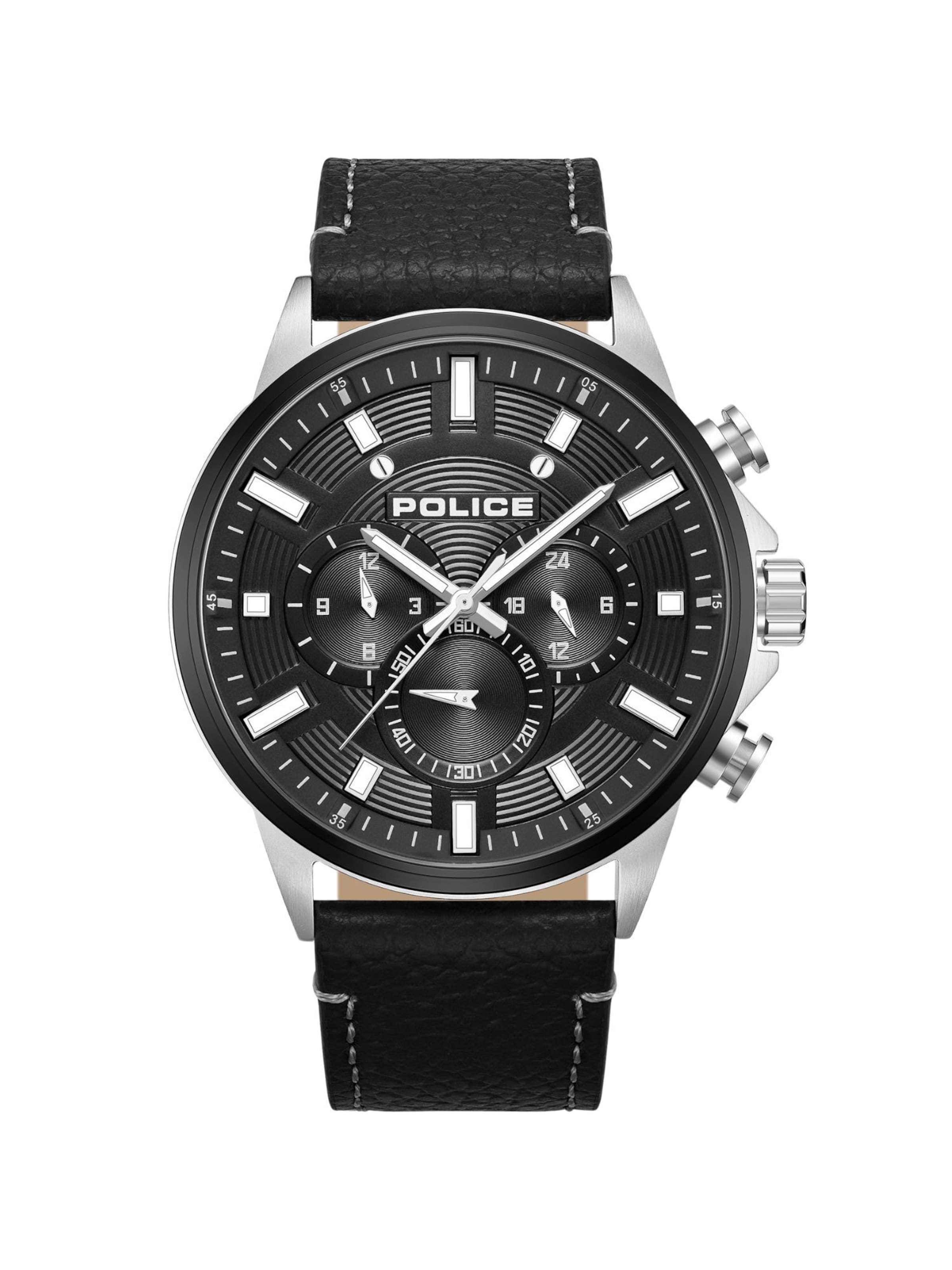 POLICE Analog watch 'Kismet' in Black: front