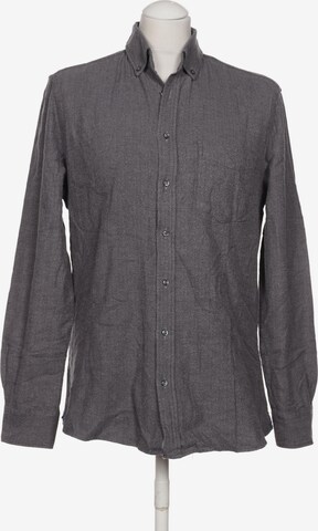Christian Berg Button Up Shirt in M in Grey: front