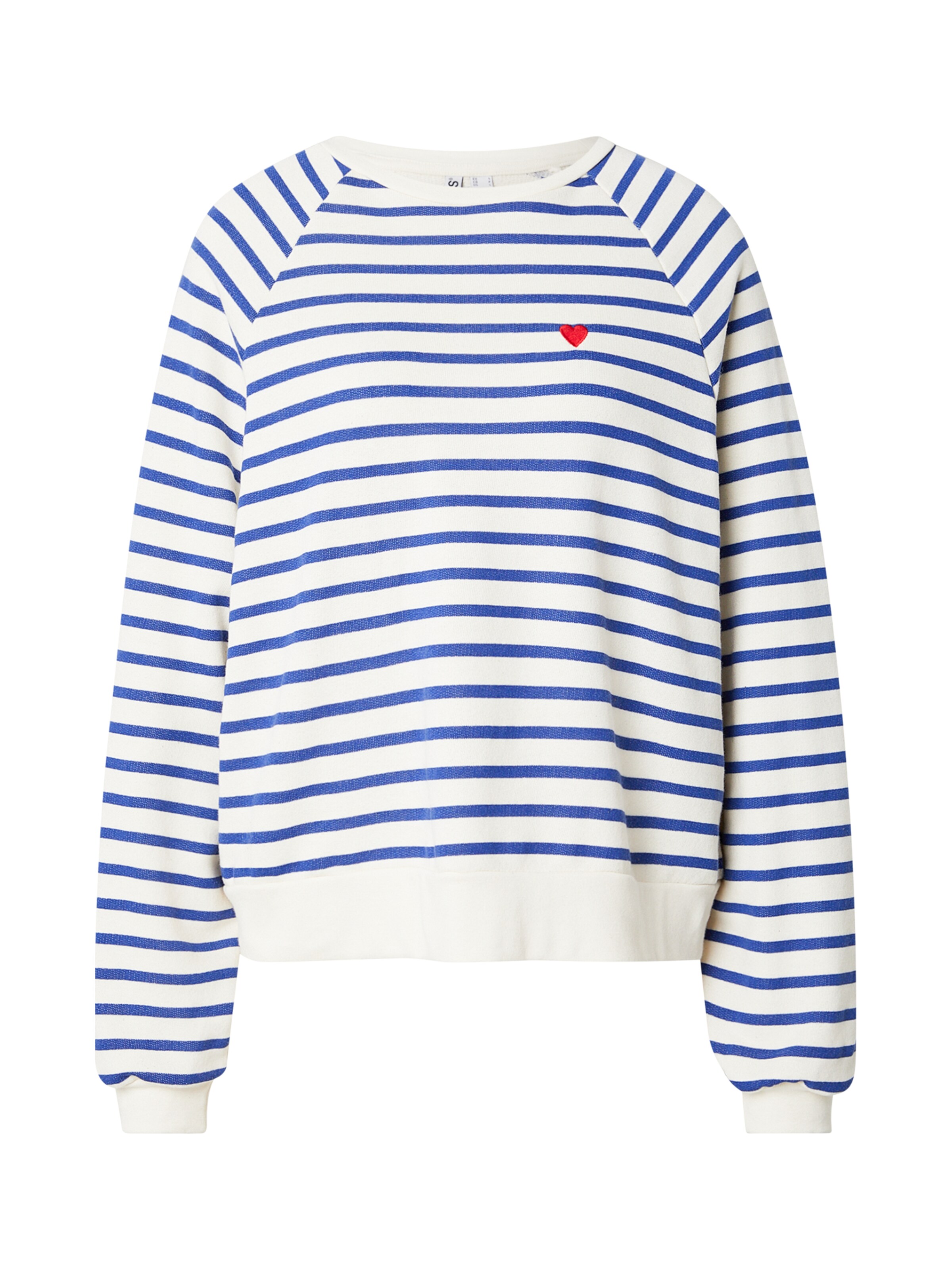 balts PIECES Sportisks džemperis 'PCGRETA': no priekšpuses