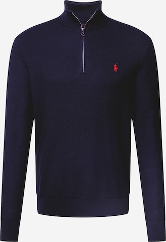 Polo Ralph Lauren Regular fit Пуловер в черно: отпред