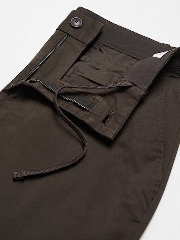 MANGO MAN Regular Pants 'Prato' in Brown
