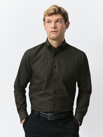 Next Klasický střih Košile – černá: přední strana