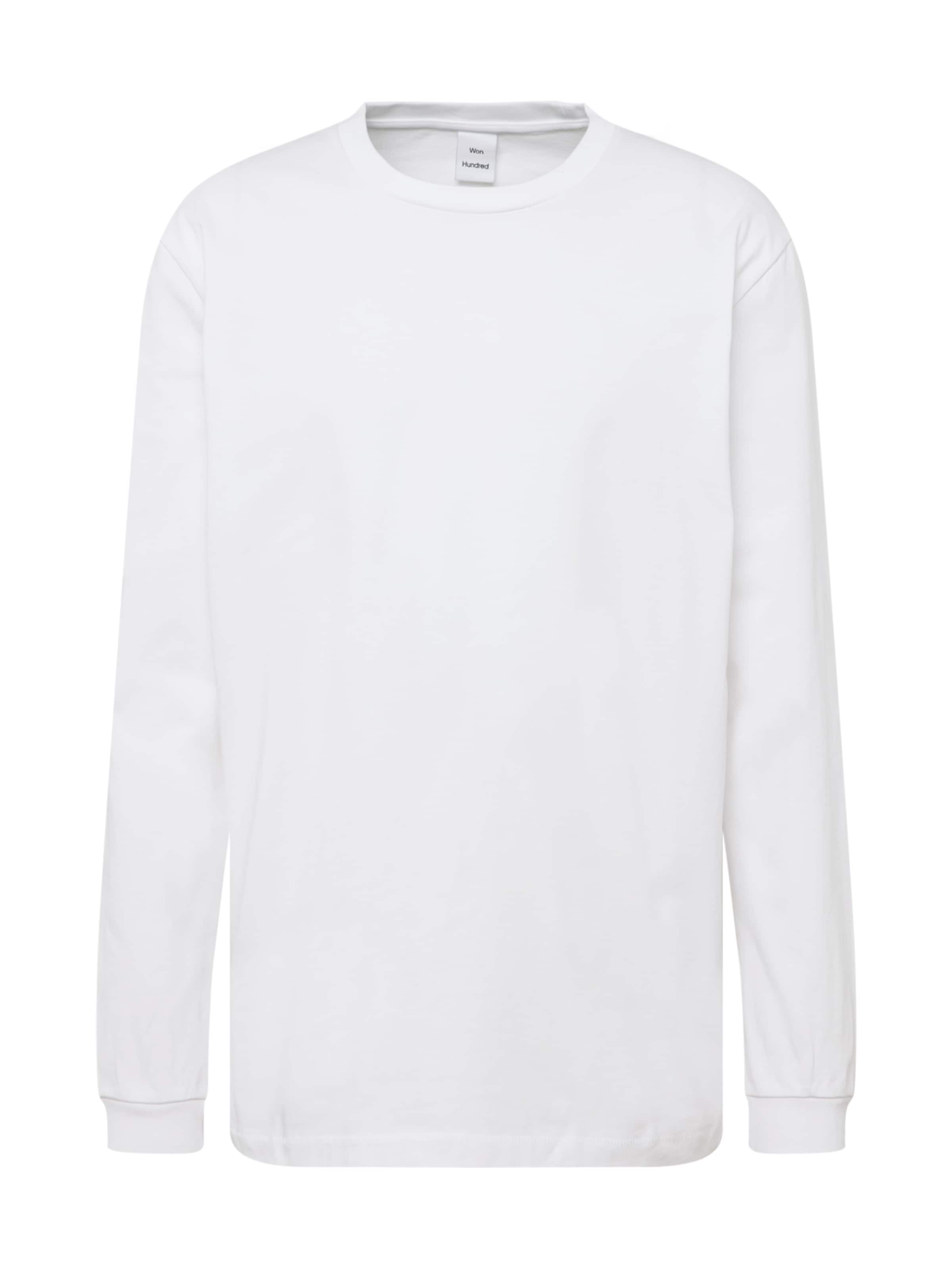 Won Hundred Μπλουζάκι 'Kim' σε λευκό: μπροστά