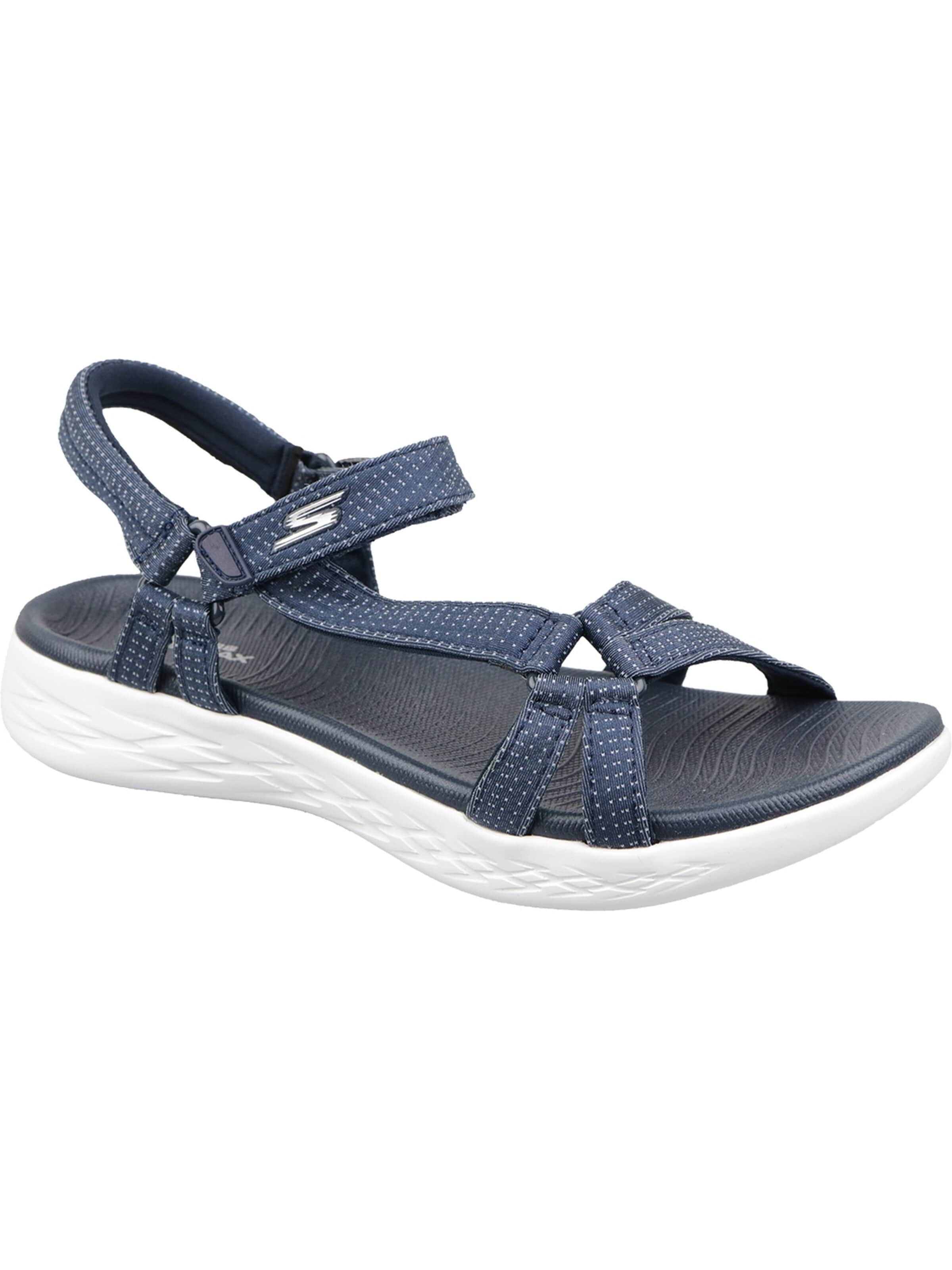 SKECHERS Sandaal 'Skechers On the GO 600 - Brilliancy' in Blauw: voorkant