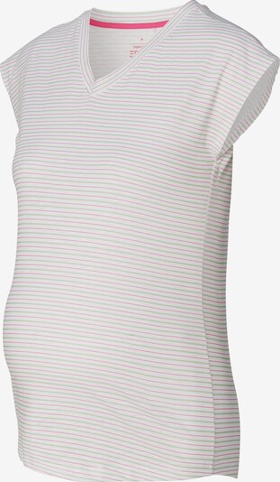 Esprit Maternity T-shirt en vert pastel / magenta / blanc naturel, Vue avec produit