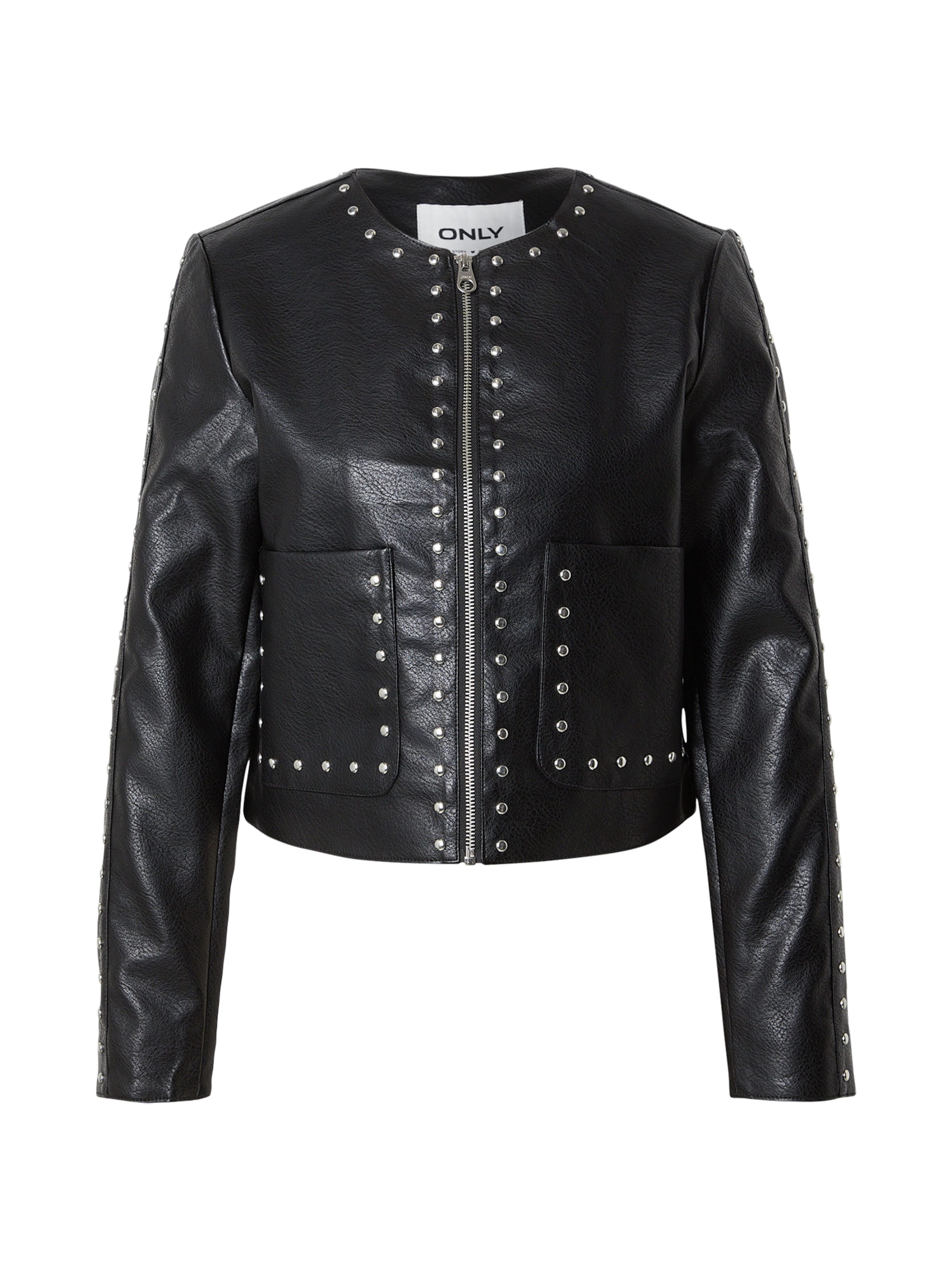 Giacca di mezza stagione 'ONLLULA' di ONLY in nero: frontale