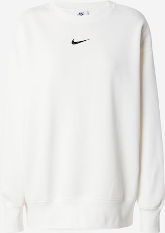 Sweat-shirt 'PHOENIX FLEECE' Nike Sportswear en beige : devant