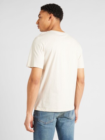 T-Shirt 'LOOF' JACK & JONES en beige