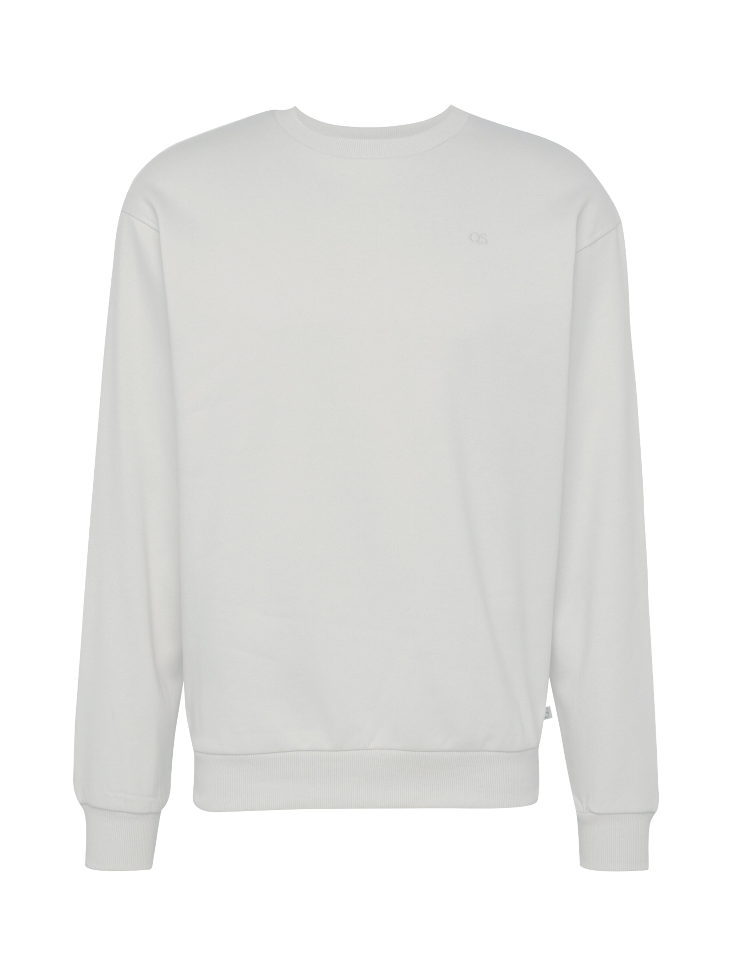QS Sweatshirt in Grau: Vorderseite