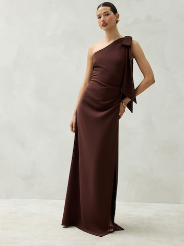 Next Evening Dress in Brown: front