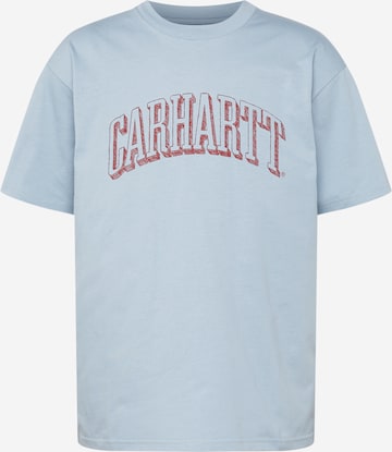 Carhartt WIP - Camisa em azul: frente