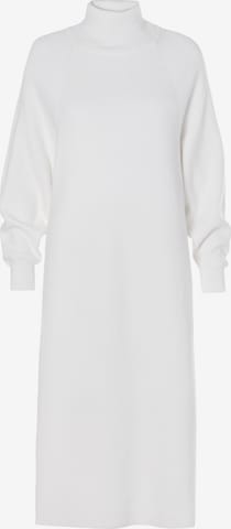 TATUUM - Vestido de malha 'Ronesi' em branco: frente