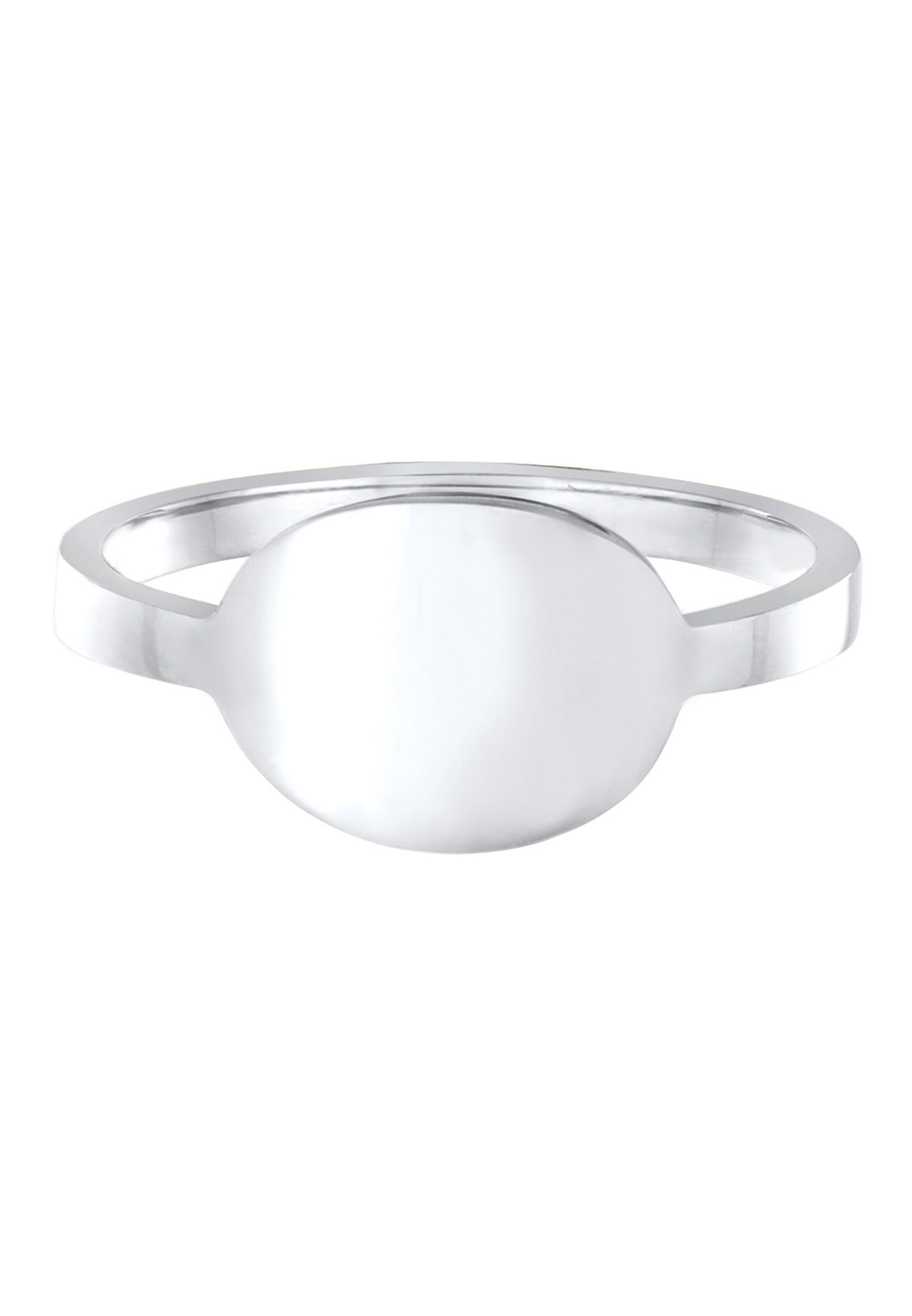 ELLI Ring Oval, Siegelring in Silber