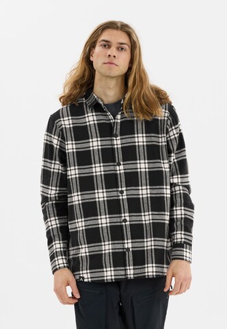 Whistler Regular fit Overhemd 'Hoggs' in Zwart: voorkant