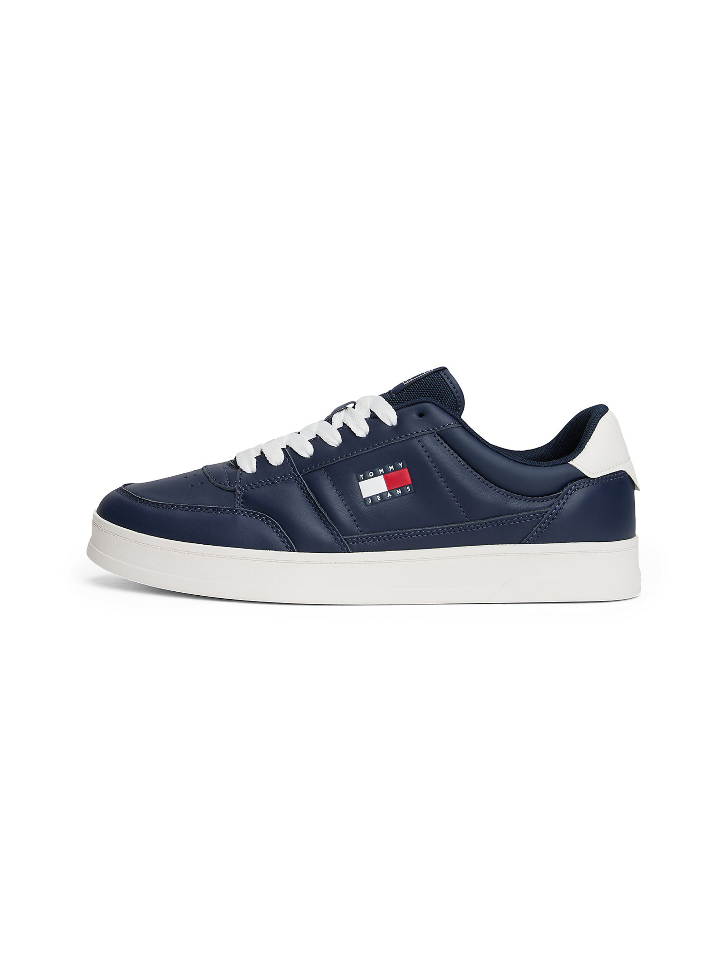 Tommy Jeans Platform trainers 'The Greenwich New Ess' in Blue: front