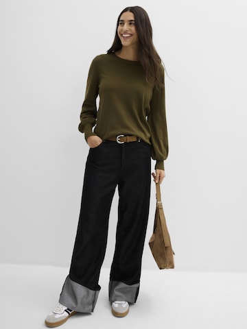 Pull-over bonprix en vert