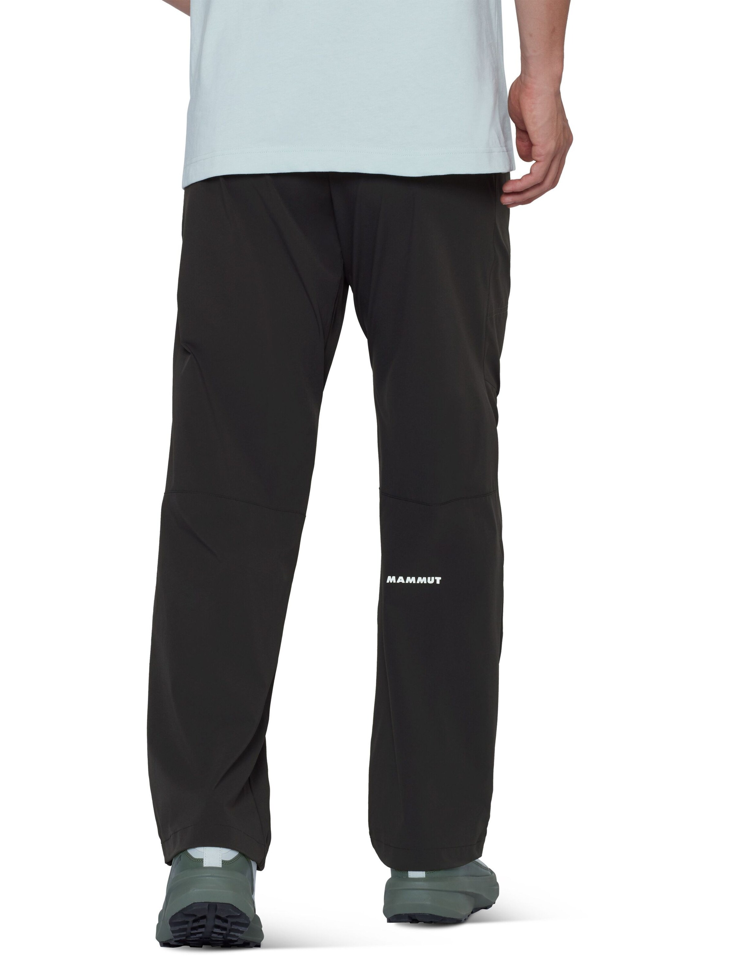 MAMMUT Regular Outdoor Pants in Black