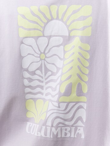 COLUMBIA Funktionstopp 'Rolling Bend' i lila