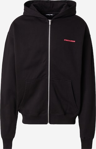 Pegador Tepláková bunda 'Colne' - Čierna: predná strana