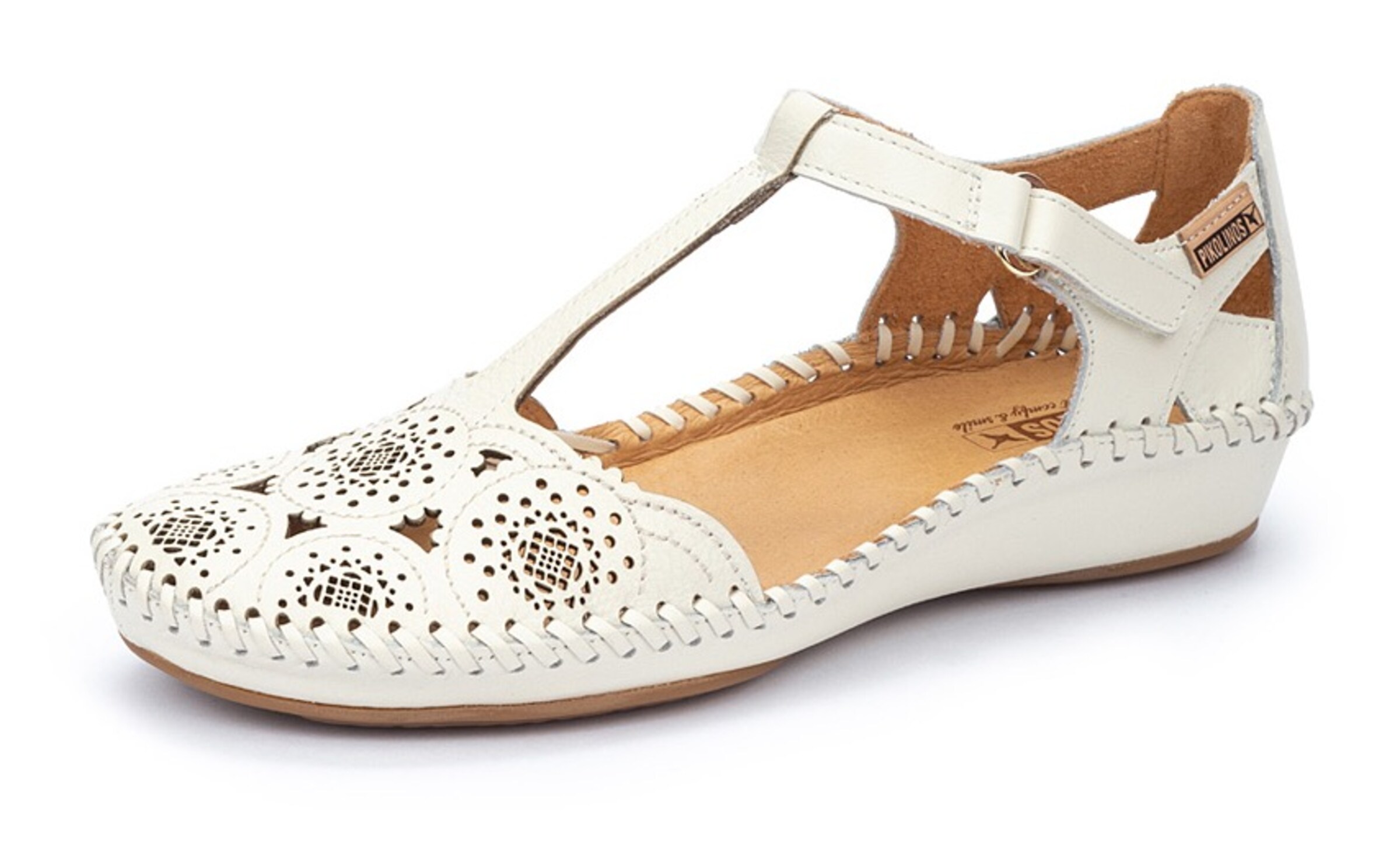 PIKOLINOS Ballerina in Weiß: Vorderseite