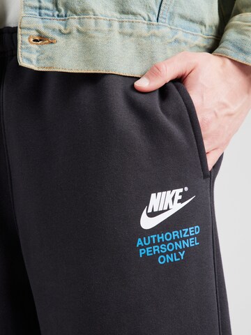 Nike Sportswear Обычный Штаны в Черный