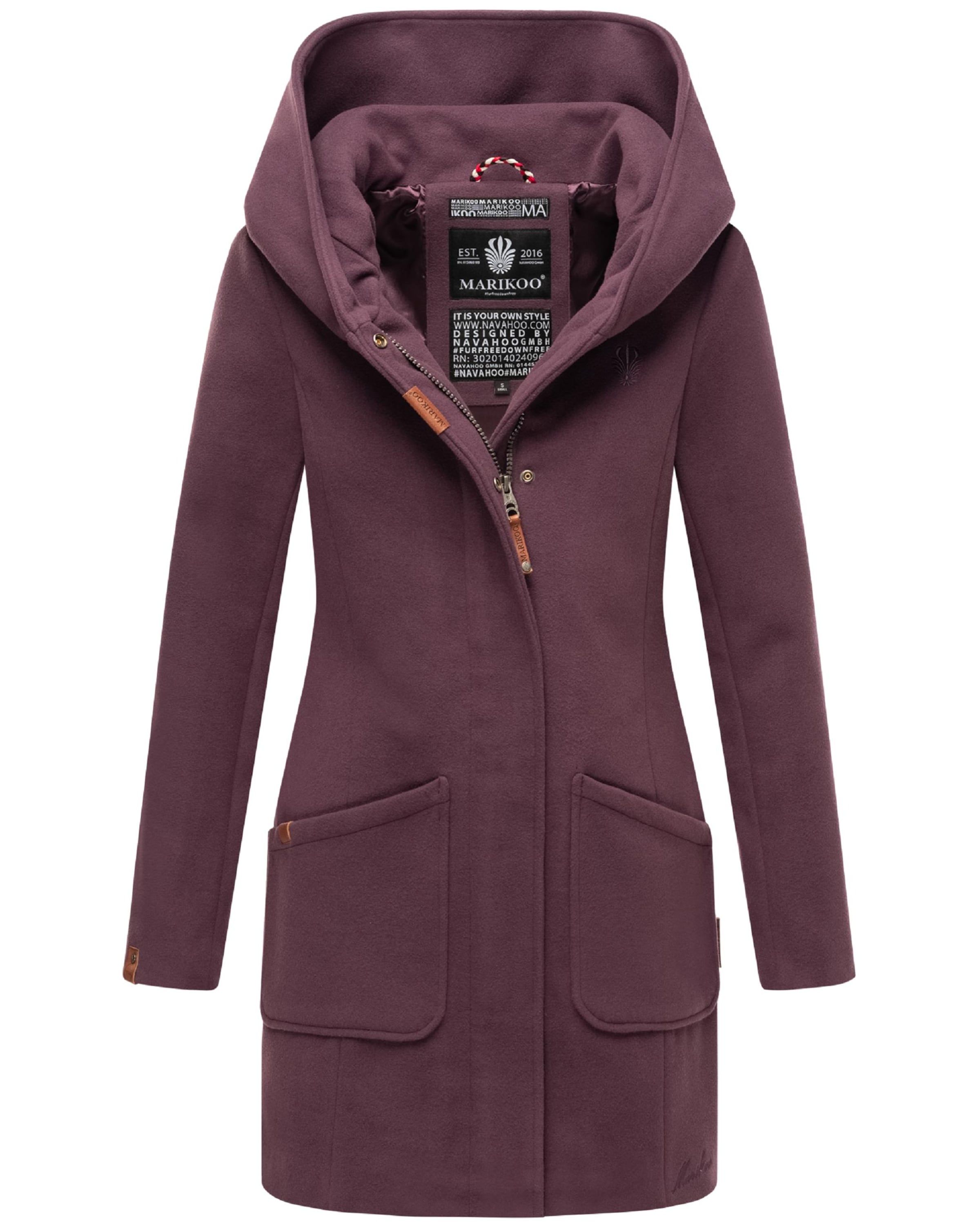 MARIKOO Átmeneti kabátok 'Maikoo' - lila