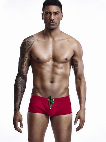 SEOBEAN Badehose in Rot: Vorderseite