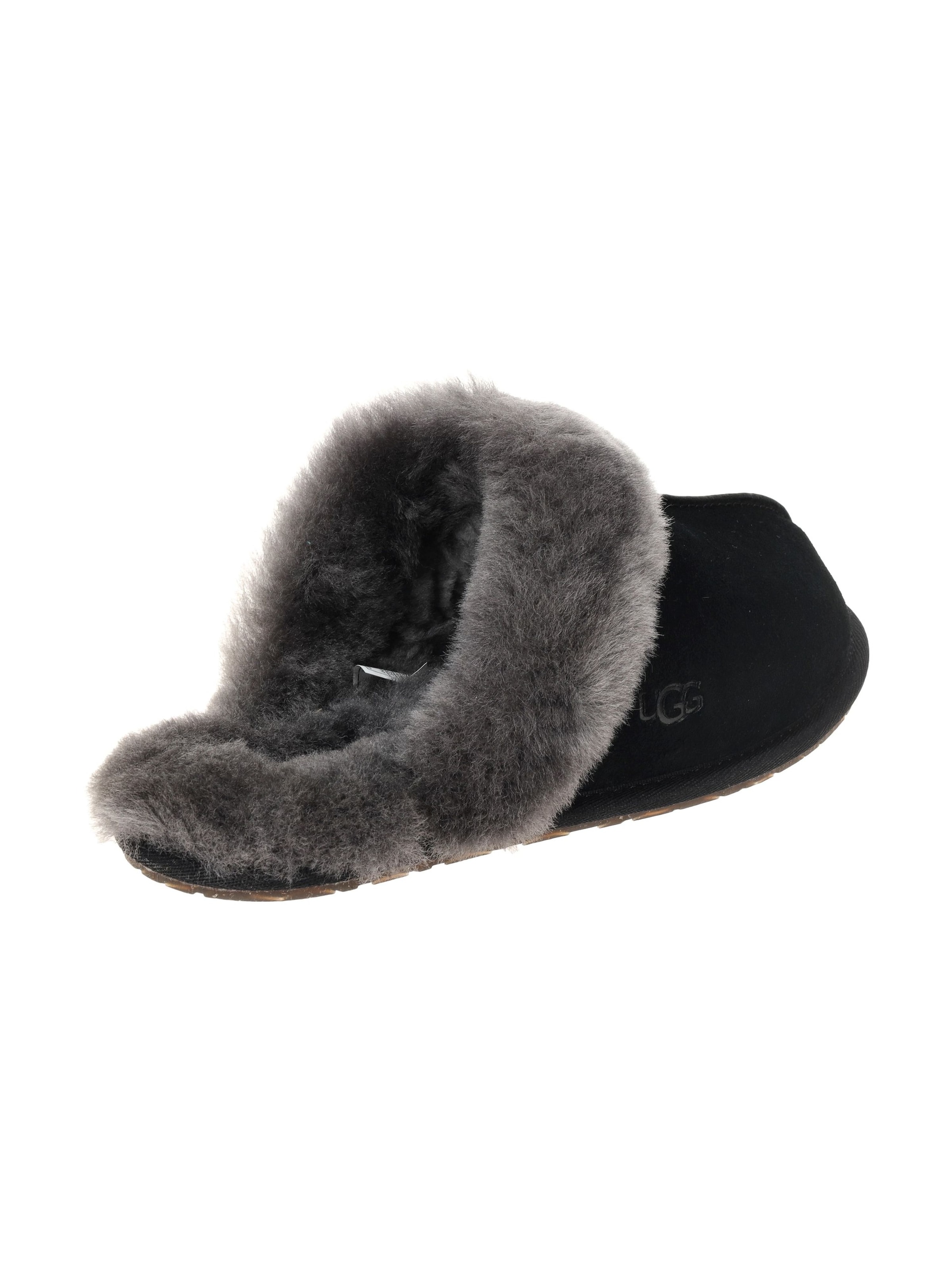 UGG Pantolette 'UGG Scuffette Hausschuhe schwarz grau 1106872' in Schwarz