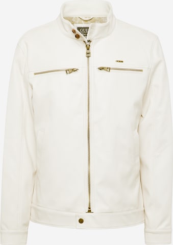 GUESS Between-Season Jacket in White: front