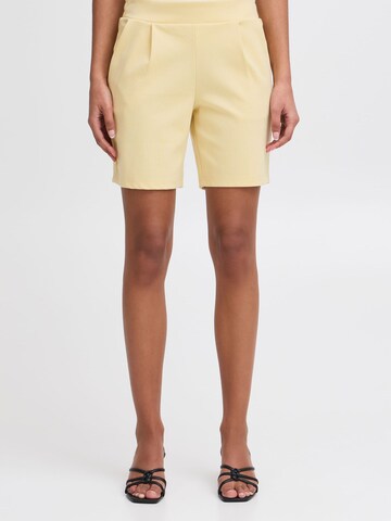 Regular Pantalon ' IHKate ' ICHI en beige
