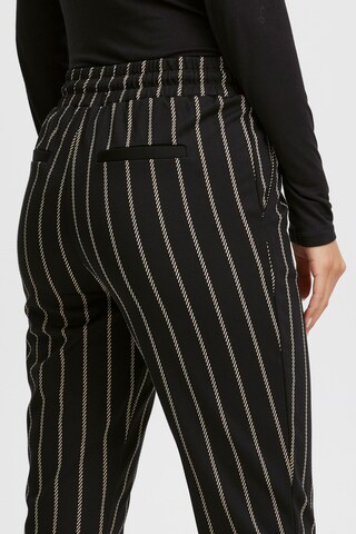 ICHI - Skinny Calças 'RUTI' em preto