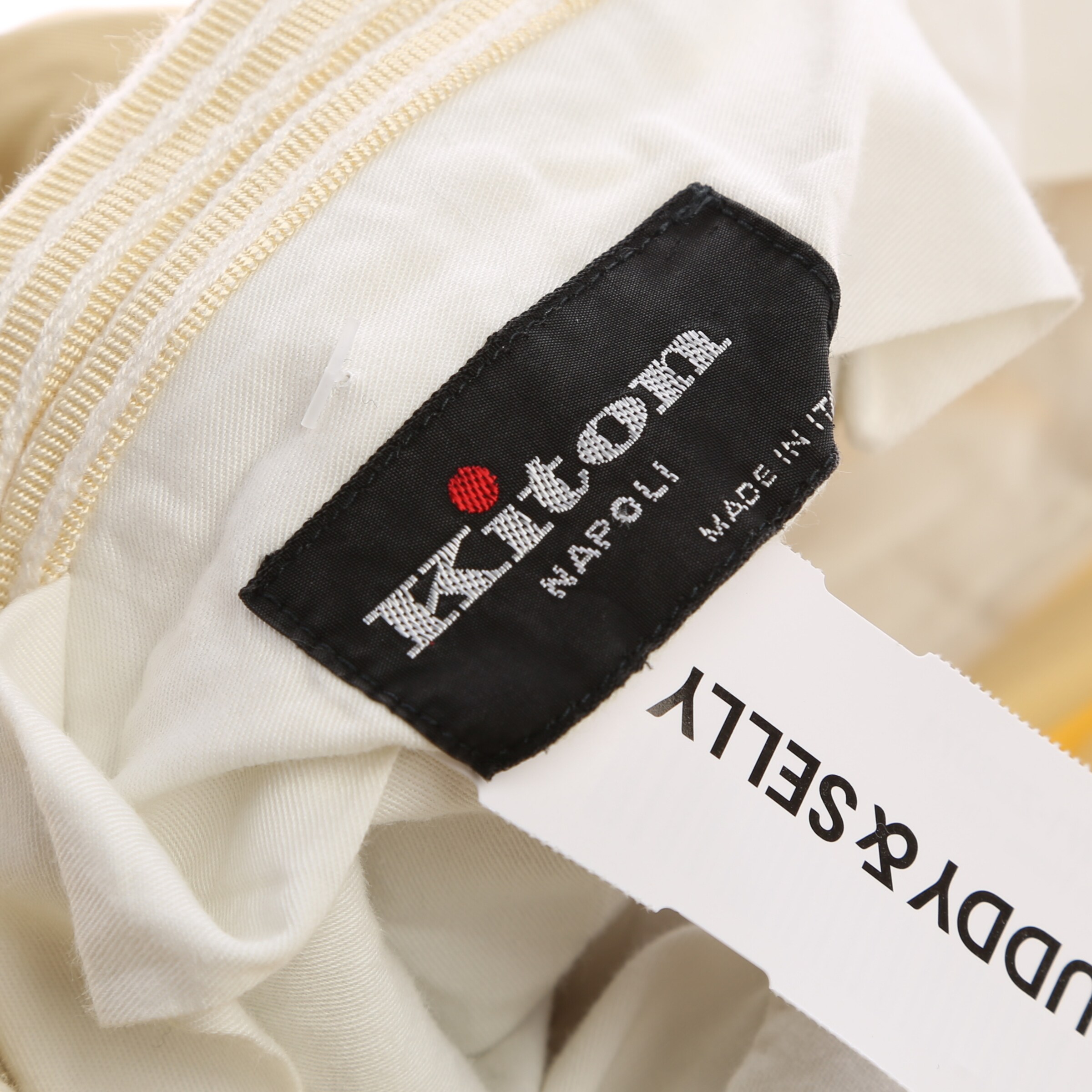 Kiton Pants in 33 in Yellow